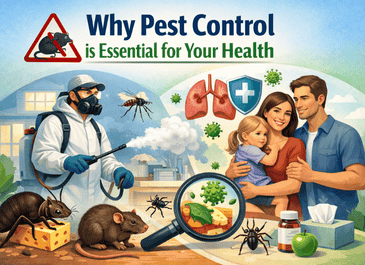 Pest Control is Essential for Your Health